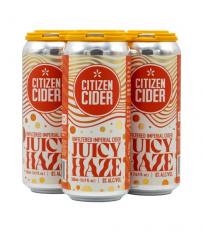 Citizen Cider - Juicy Haze (4 pack 16oz cans)