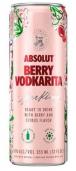Absolut - Berry Vodkarita Sparkling (4 pack 12oz cans)