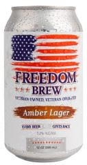 Freedom Brew - Amber Lager (6 pack 12oz cans) (6 pack 12oz cans)