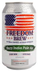 Freedom Brew - Hazy IPA (6 pack 12oz cans) (6 pack 12oz cans)