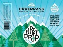 Upper Pass Beer Company - First Drop (4 pack 16oz cans) (4 pack 16oz cans)